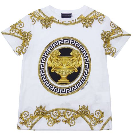 versace t shirt kinder|Versace clothes for boys.